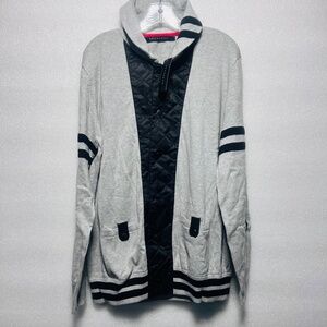 Sean John Gray and Black Lightweight Jacket